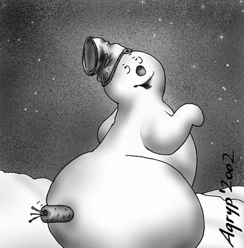 Caricatura: Snowball-rascal