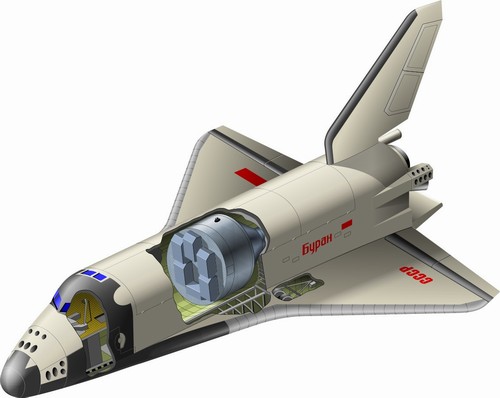 Space: The space plane (ship) the Buran