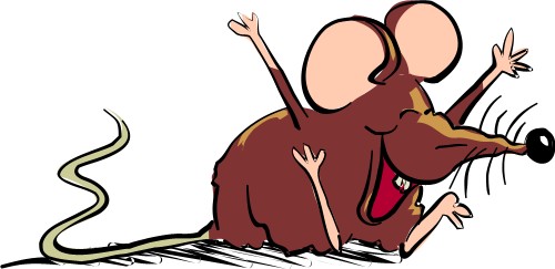 Mouse; Rodent, Cartoon, Animal, Pot