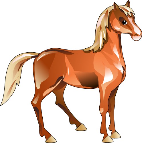 Animals: Palomino pony