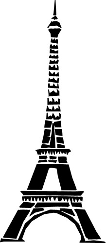 Eiffel tower in Paris; Buildings
