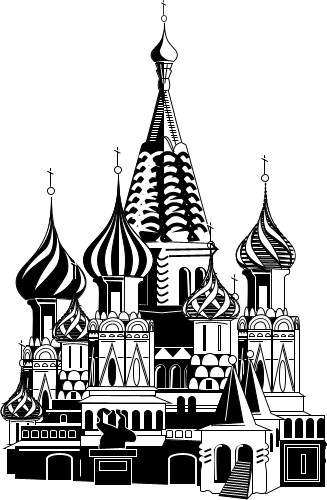 Kremlin; Church, Russia, Architecture
