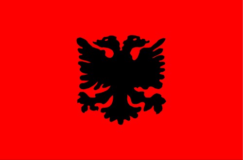Albania; Flags