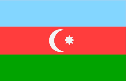 Azerbaijan; Flags