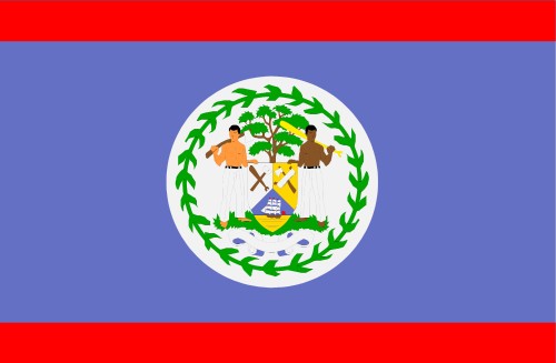 Belize; Flags