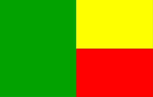 Benin; Flag