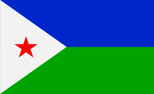 Flags: Djibouti