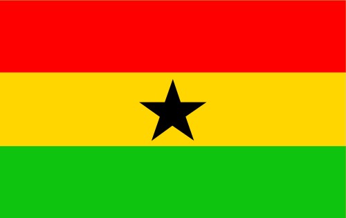 Ghana; Flags