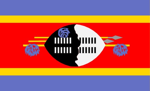 Swaziland; Flag