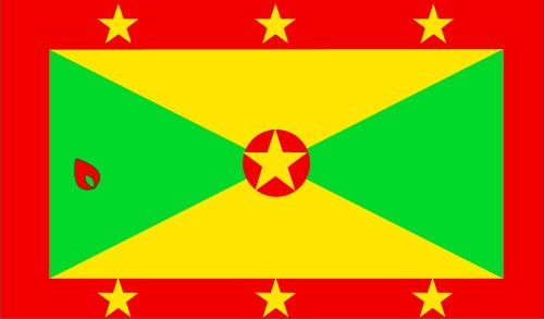 Grenada; Flags