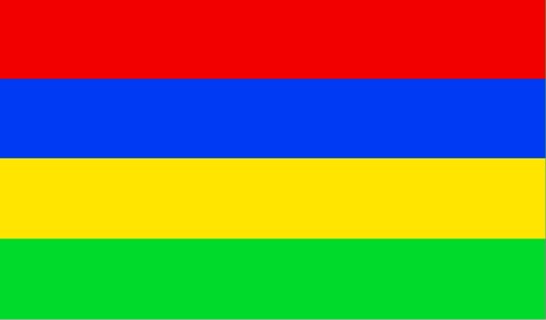 Mauritius; Flags