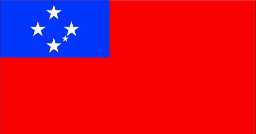 Flags: Western Samoa