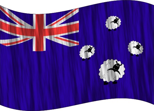 New Zealand Flag; Corel Xara