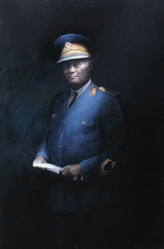 Tito; Oil on canvas, 100x150 cm