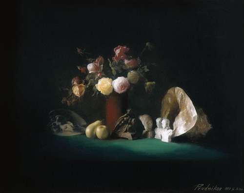 Flowers 2; Oil on canvas, 100x120 cm