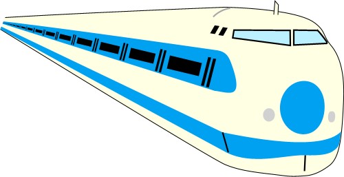 Japanese Bullet Train; Asia, Transportation, Matsuri, Graphics, Japanese, Bullet, Train