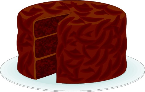 Chocolate Cake; Food, Misc, Totem, Graphics, Chocolate, Cake