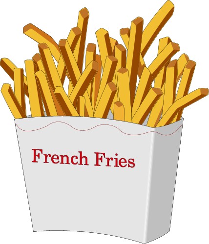 Fries; Food, Misc, Totem, Graphics, Fries