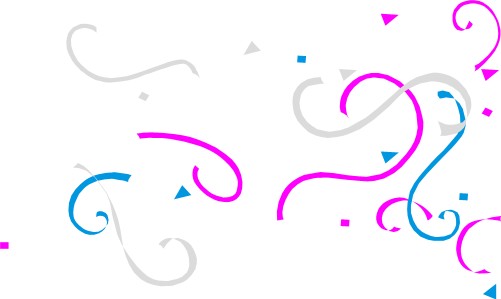 Graphics: Party streamers