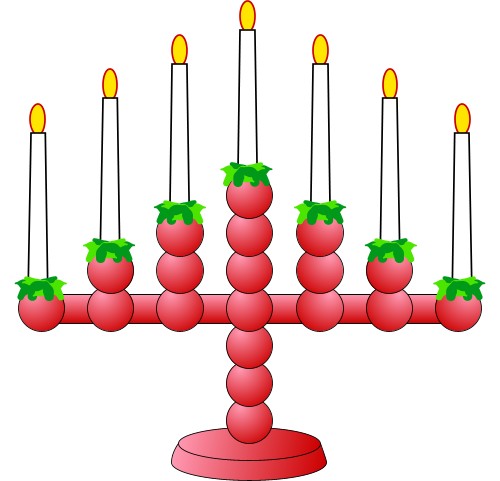 Candles; Candle, Xmas, Flame, Light, Heat, Candelabra