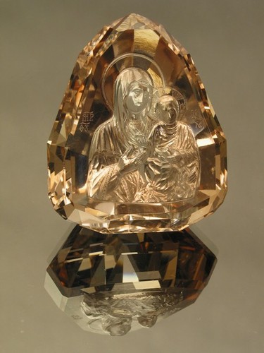 The Blessed Virgin Odigitriya; Cameo