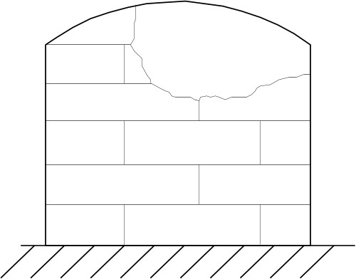 Cutaway drawing of chamber; Cutaway, Diagram, Grey, Engineering