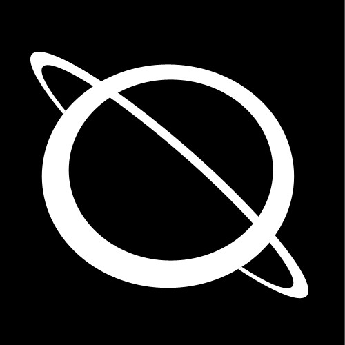 Planet Symbol; Space, Icon, ImageClub, Planet, Symbol
