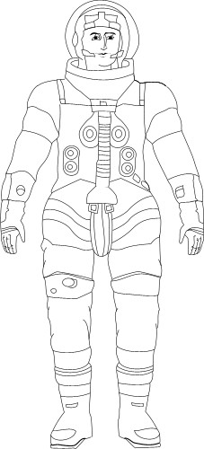 Space Suit; Space, People, One, Mile, Up, Space, Suit