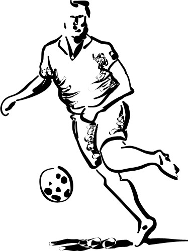 Dribble; Football, Ball, Soccer, Player, Sport