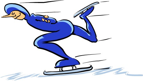 Skater; Ice, Speed, Race, Sport