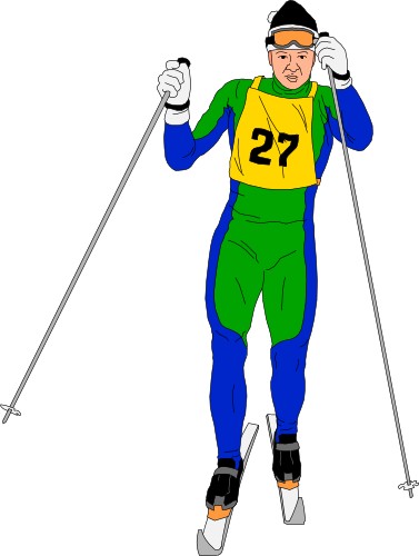 Cross-country skier; Sport