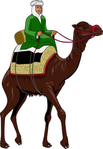 Arab Riding; People, Traditional, Totem, Graphics, Arab, Riding
