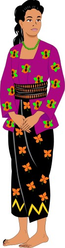 Balanese Woman; Tradition