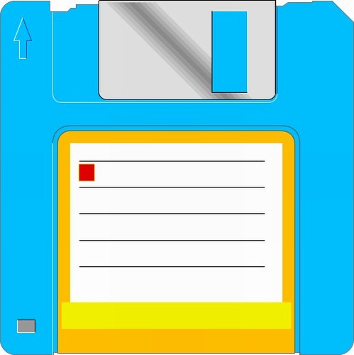 Technology: 3.5 inch floppy disc