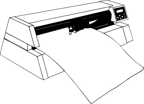 Printer; Plotter, CAD, Paper, Computer
