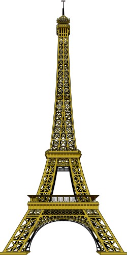 Eiffel Tower Paris; Travel, Icon, Totem, Graphics, Eiffel, Tower, Paris