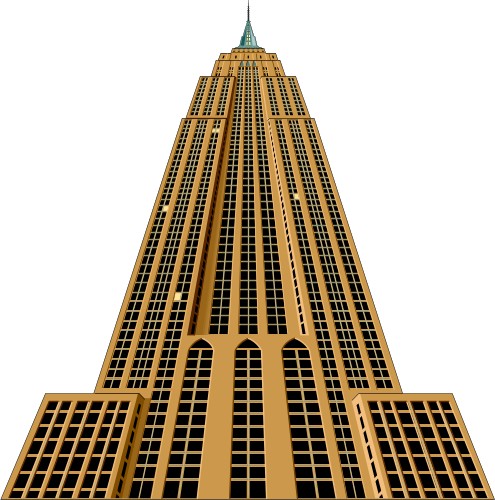Empire State Building; Travel, United, States, Totem, Graphics, Empire, State, Building