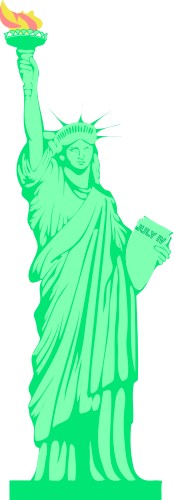 Statue of Liberty; Travel, United, States, One, Mile, Up, Statue, of, Liberty