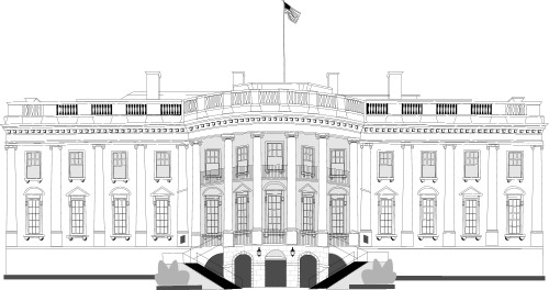 White House; Travel, Political, One, Mile, Up, White, House