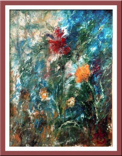 Blossom; 2001. Oil on canvas. 80 x 60 cm