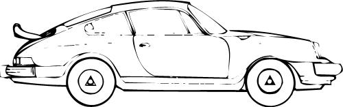 Car Porsche; Transport