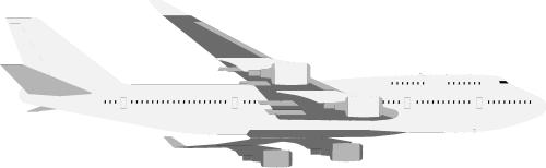 Transport: Commercial jet