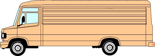 Long wheel base van; Van, Commercial, Vehicle