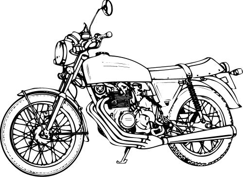 Transport: Motorbike