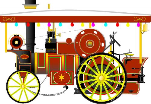 Traction engine; Track, Railway, Rail, Traction