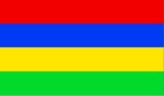 Mauritius, Flags