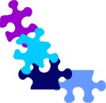 Pieces of jigsaw, Backgrounds