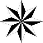 Two-tone star, Graphics