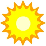 Sun burst, Graphics