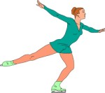 Female figure skater, Sport, views: 6283